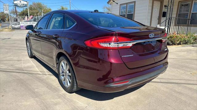 2017 ford fusion se