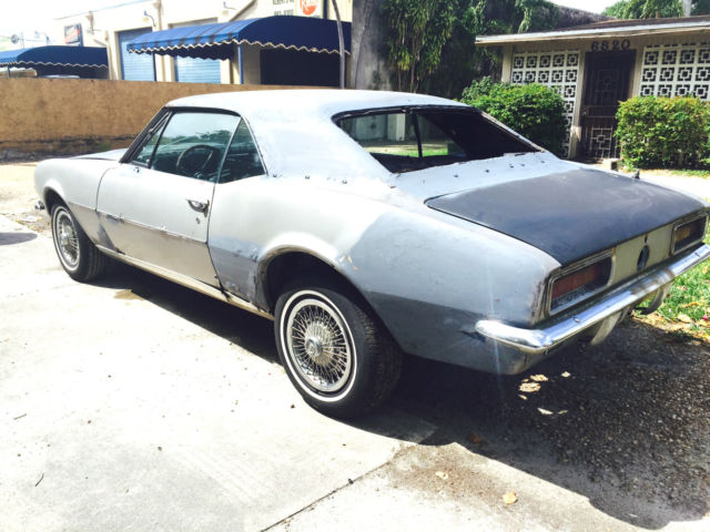 super rare 1967 chevrolet camaro rs/ss project! real rs/ss,2 owners, no res