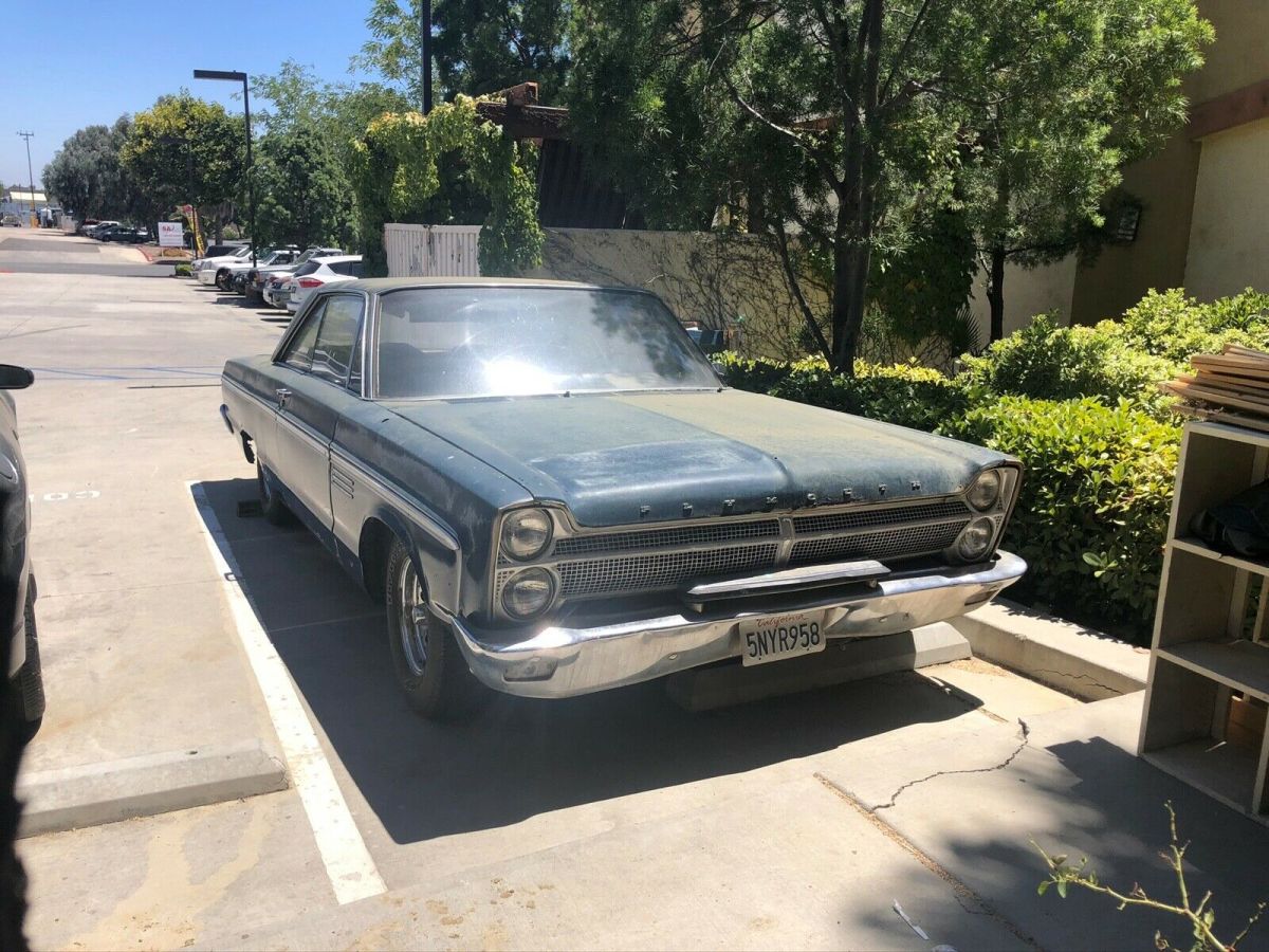 1965 plymouth sport fury 318 original v8 engine automatic complete socal mopar