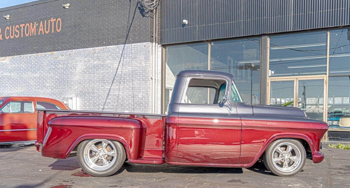 1957 chevrolet 3100 gray red with 5466 miles available now