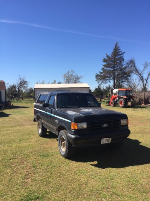 1991 ford bronco 4x4 night edition