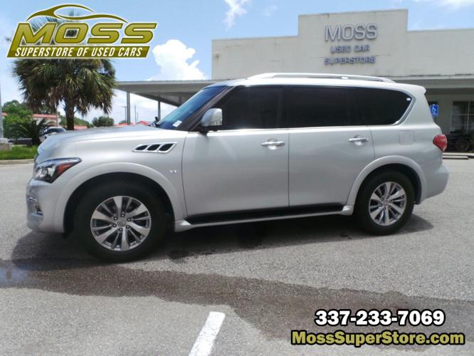 used 2016 infiniti qx80 4wd lafayette, la 70508 for sale in lafayette, louisiana
