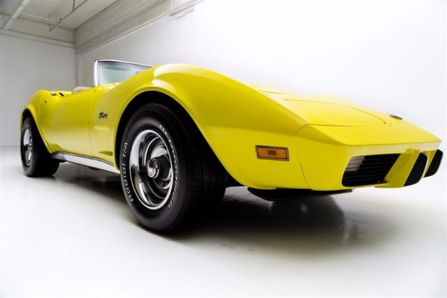 1975 chevrolet corvette a/c, roadster automatic convertible