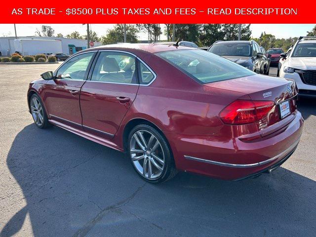 2016 volkswagen passat 1.8t r-line
