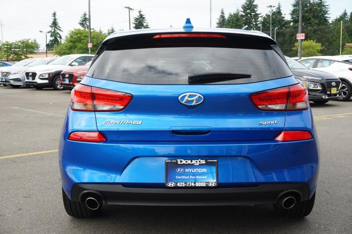 certified 2018 hyundai elantra gt sport hatchback lynnwood, wa 98036 for sale in alderwood manor, washington