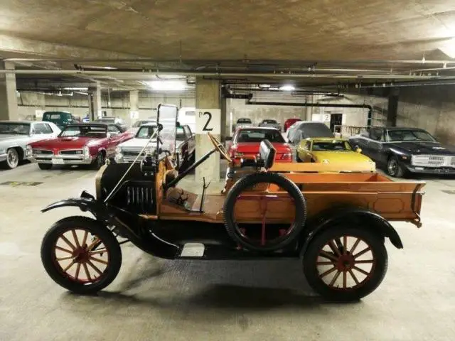 1920 ford model t huckster 0 wood/black pickup/ truck 4 cyl manual
