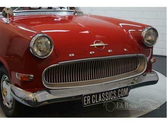 1959 opel rekord caravan 11167 miles red 1488 manual