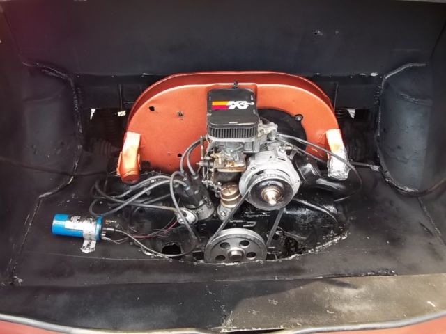 volkswagen 1972 type 3 fastback 1600 dual port type 1 engine empi spoke wheels