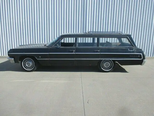 1964 chevrolet impala wagon 64 chevy 1 owner runs drives complete rare nice