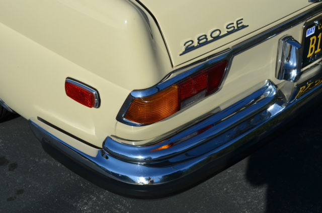1970 280se low grill coupe