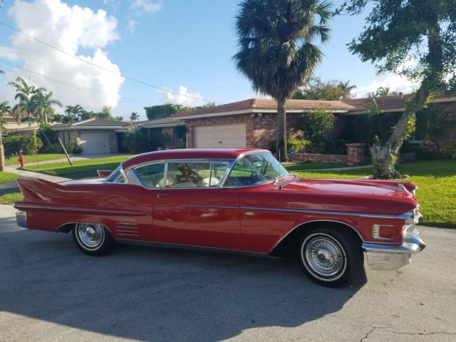 1958 cadillac /matching number car/series 62 not a coupe de ville