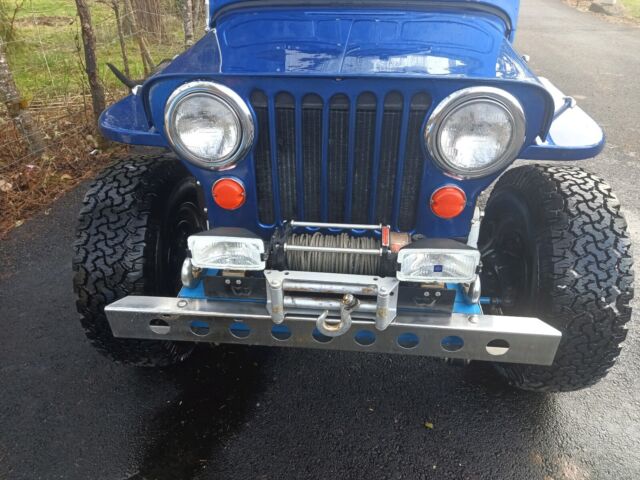 1948 jeep cj2a blue 4wd manual
