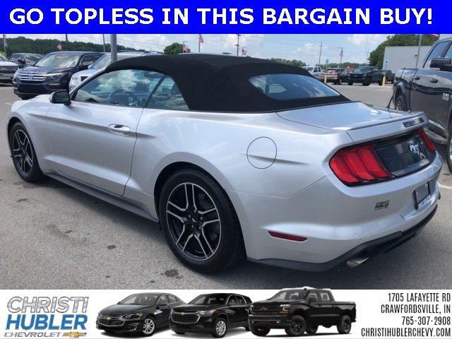 used 2018 ford mustang premium crawfordsville, in 47933 for sale in crawfordsville, indiana