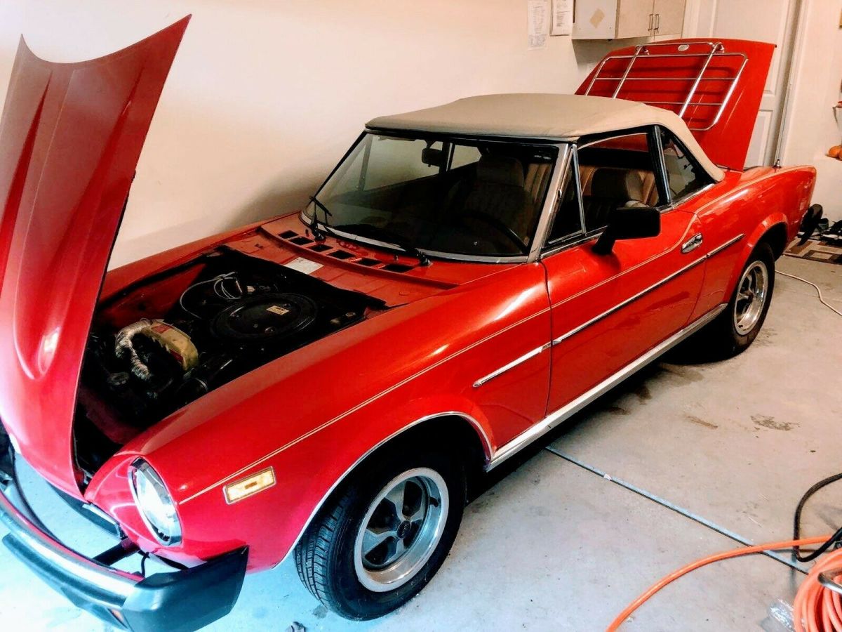 1979 fiat spider 2400 veloce
