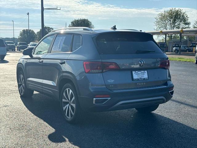 2022 volkswagen taos 1.5t se