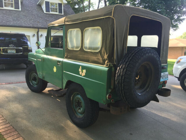 1963 nissan (datsun) patrol l60 soft top - 6,653 original miles