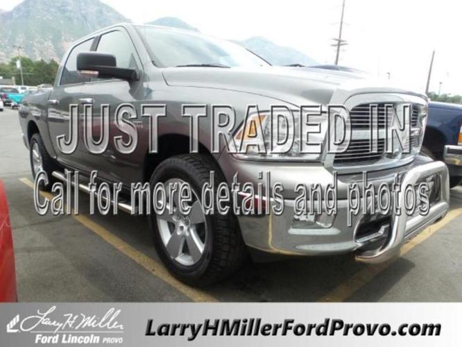 2009 dodge ram pickup 1500 slt 4x4 slt 4dr crew cab 5.5 ft. sb for sale in provo, utah