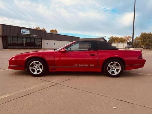 1989 chevrolet camaro iroc z28 2d convertible