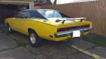 1970 dodge charger rt fy1 hi impact yellow for sale in williston, north dakota