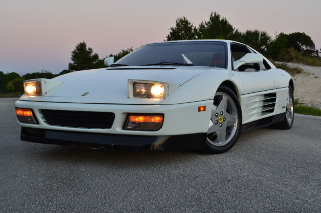1990 ferrari 348 ts very rare collectible color combo with fresh major service
