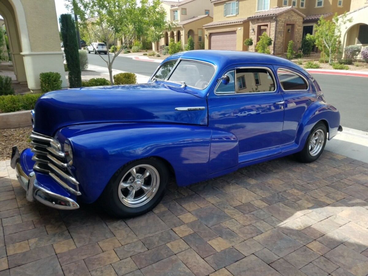 1947 chevrolet fleetline aerosedan streetrod