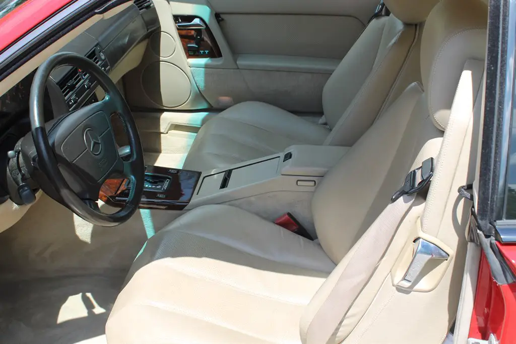 1992 mercedes-benz 500sl 48,000 actual miles clean carfax one owner