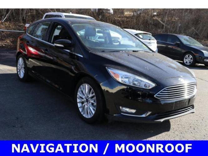 2017 ford focus titanium titanium 4dr hatchback for sale in overland park, kansas
