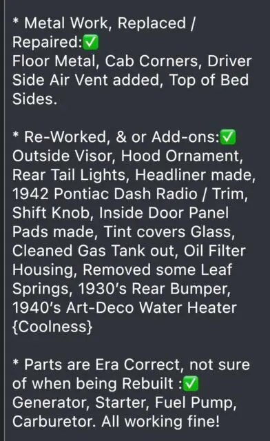 1951 gmc truck pickup black rwd manual 150