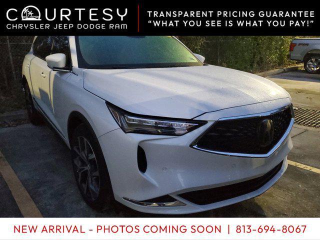 2022 acura mdx technology package