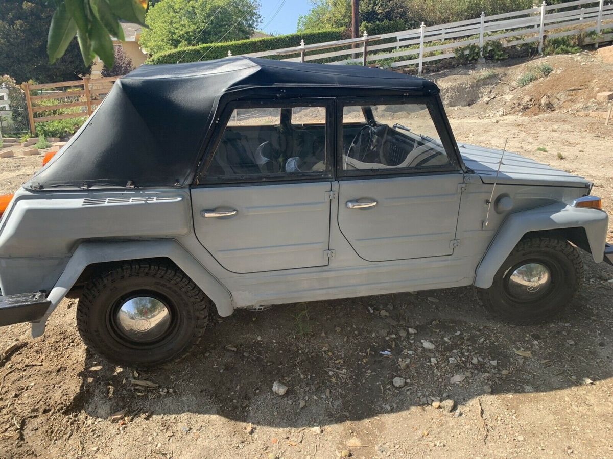 1974 volkswagen thing suv grey rwd manual