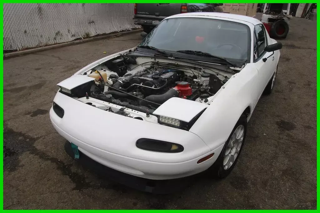 (oab) 1990 mazda miata 1.6 l 4 cylinder manual no reserve