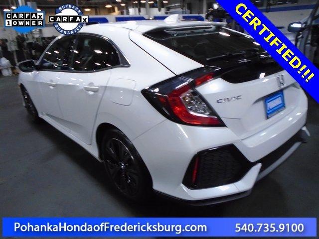 certified 2018 honda civic ex-l hatchback fredericksburg, va 22406 for sale in fredericksburg, virginia