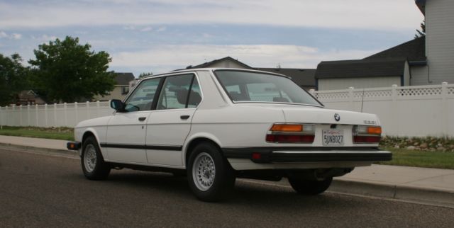 1987 bmw 535i e28 sedan