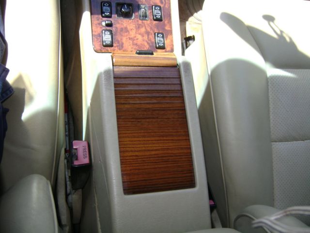 mercedes 350sd turbo diesel 1991 champagne with tan leather interior w126