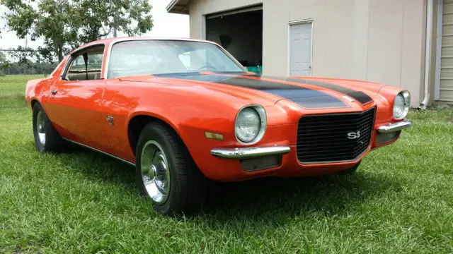 1970 camaro ss350 hugger orange low reserve