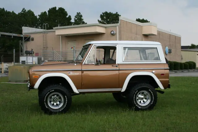 1973 ford bronco sequoia brown poly perfect daily driver bronco 351 windsor