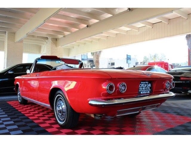 1962 chevy corvair 4 speed manual 2-door conv
