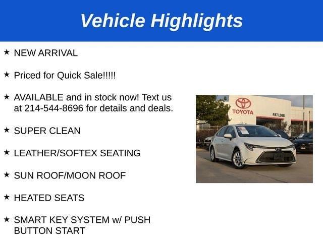 2021 toyota corolla xle