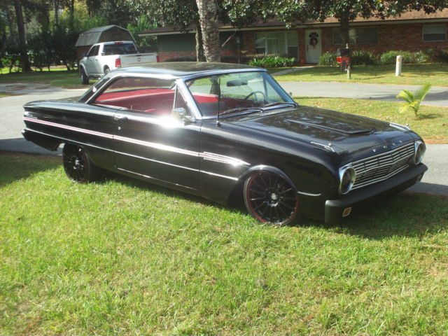 1963 ford falcon one of a kind on air ride bagged low rider pro touring custom