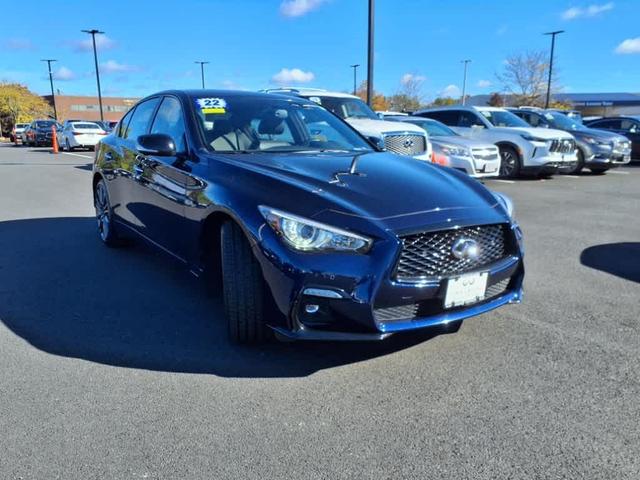 2022 infiniti q50 3.0t red sport 400