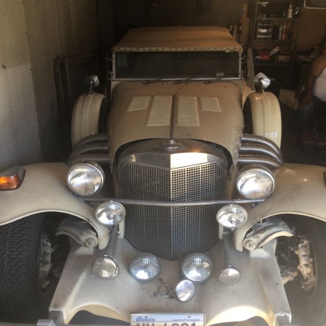 1976 excalibur phaeton convertable with removable hardtop