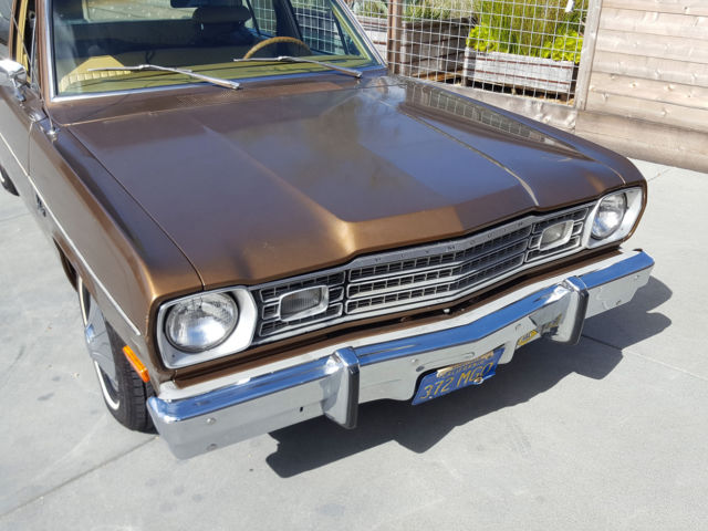 classic 1975 plymouth valiant! blue plate california 225ci slant six! no reserve