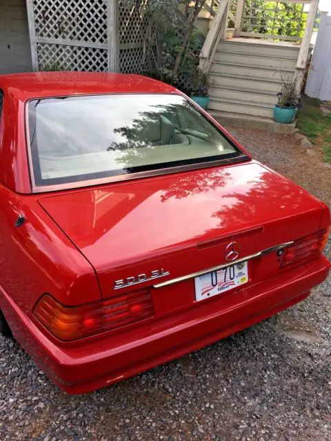 1992 mercedes benz 500sl convertible with hard top