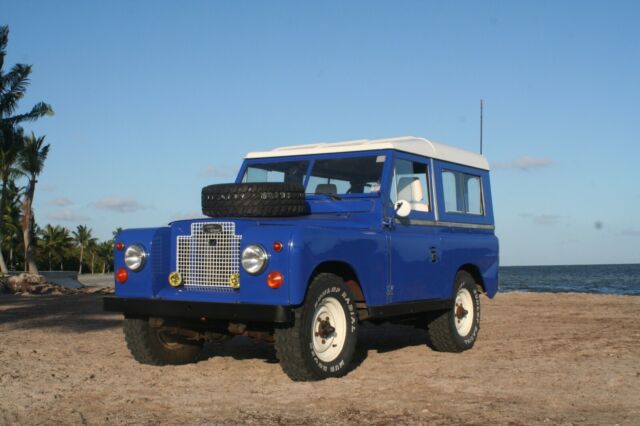 1969 land rover series 2a - defender engine - lhd - 5spd - 2 tops - restomod