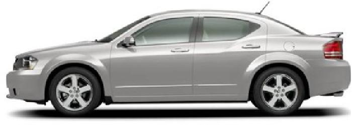 used 2008 dodge avenger r/t sedan, 63,530 miles in saint james, ny
