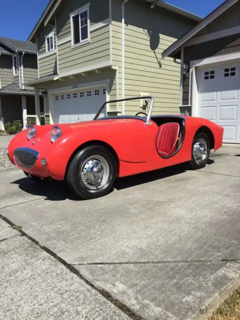 1961 austin healey sprite bugeye roadster british sports car mg midget bug eye