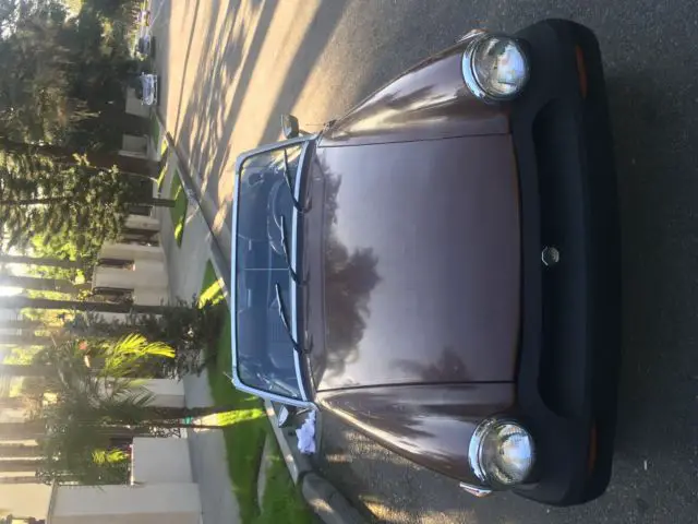 mg midget sold in 1980 " california fun in the sun " convertible !