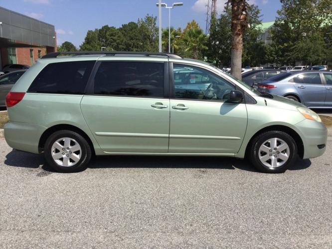 used 2008 toyota sienna le charleston, sc 29414 for sale in charleston, south carolina