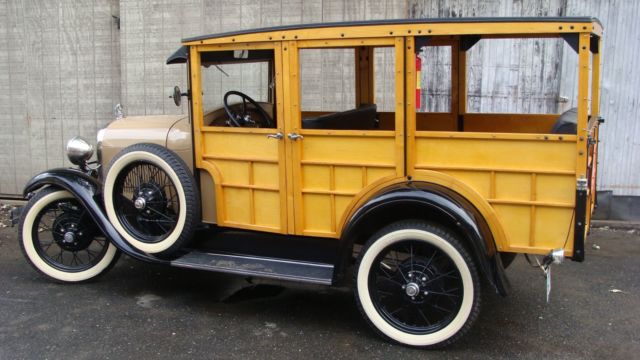 model a ford woody wagon
