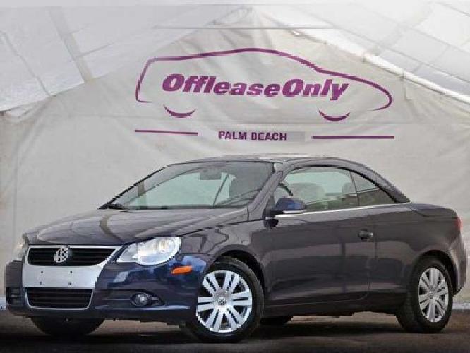 2008 volkswagen eos komfort convertible in lake worth, fl